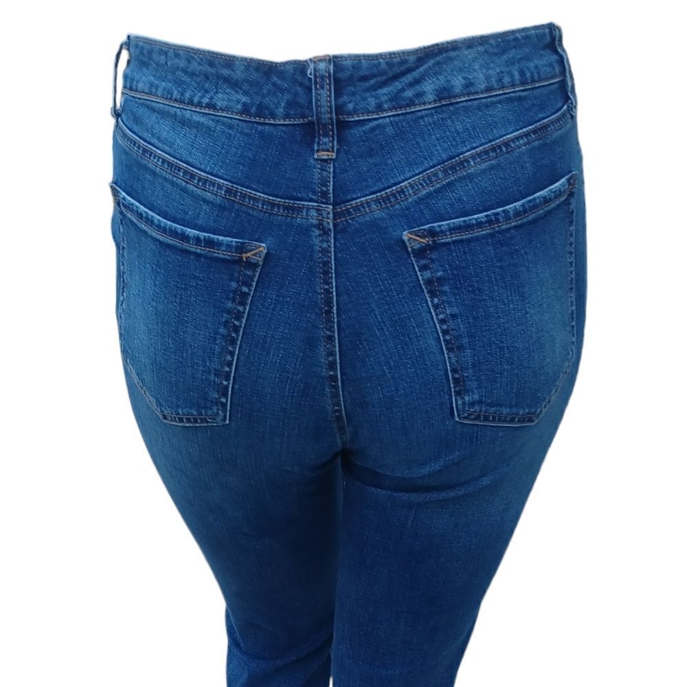 7001634......Scoop Crop Straight leg Jeans Size 14 - Picture 4 of 5